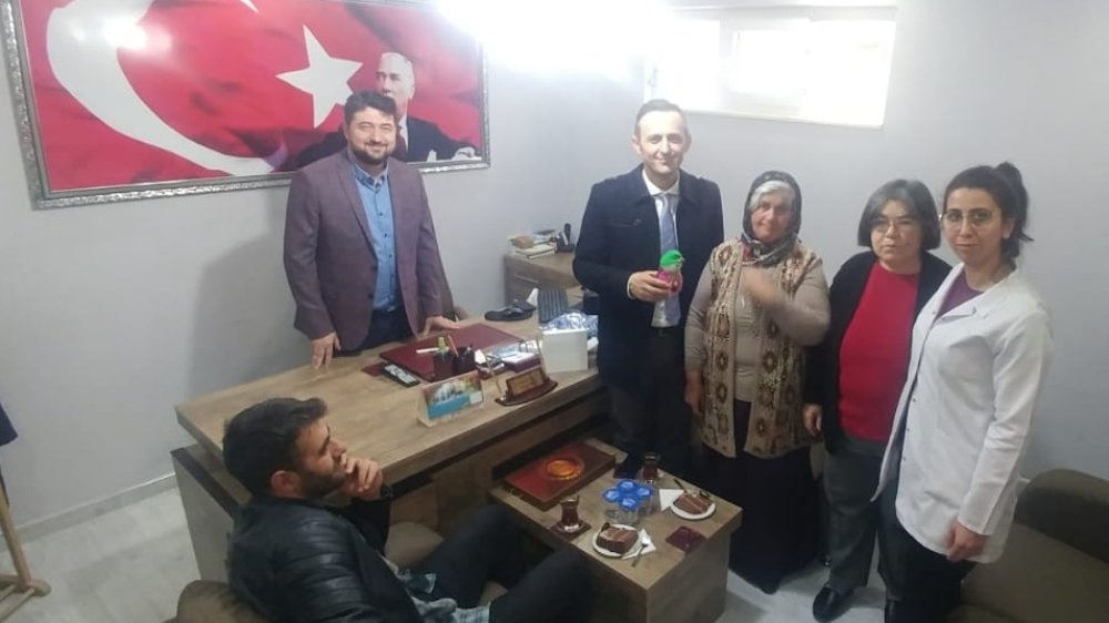 Gençlik Spor İlçe Müdürümüz Sn. Ali Şükrü Azak'tan Ziyaret