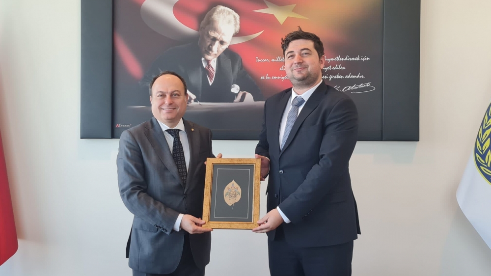 Visit to Afyonkarahisar Chamber of Commerce and Industry President Hüsnü Serteser