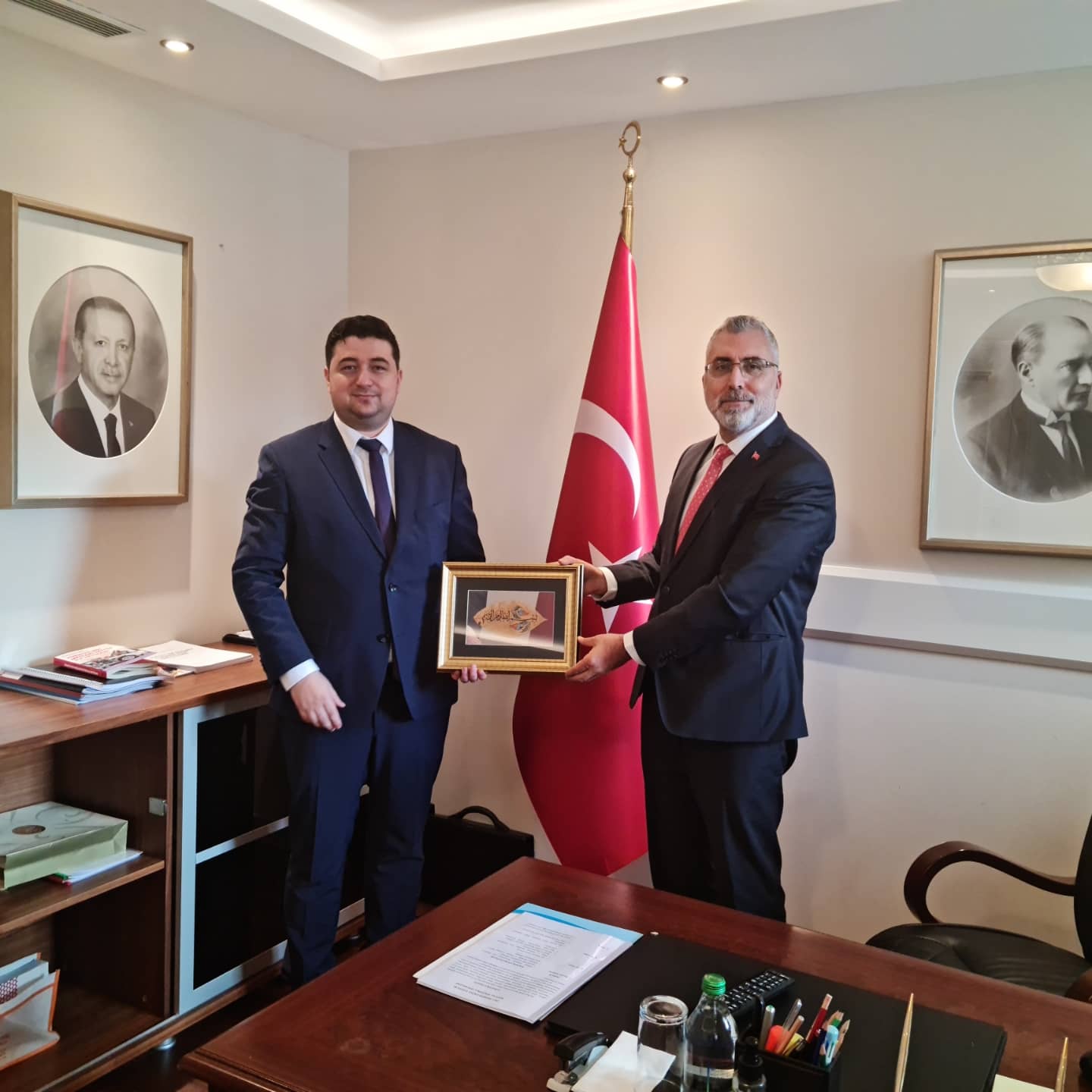 T.C. Chairman of the Presidential Social Policy Committee Prof. Dr. Visit to Vedat ISIKHAN